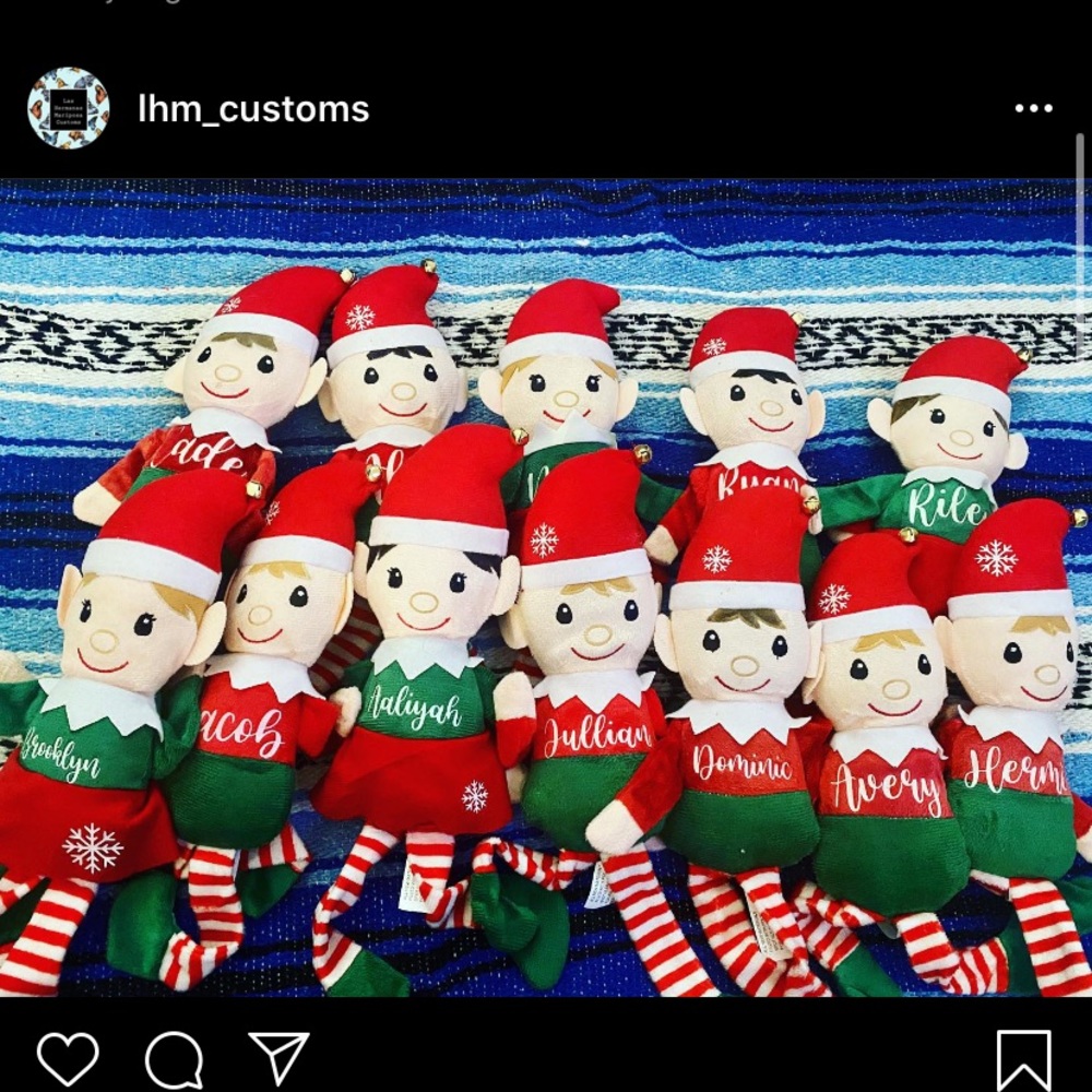 One custom elf on the shelf elf